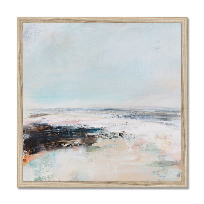 Sea Veil 2 | Coastal Visions Beach Painting Print - Unframed