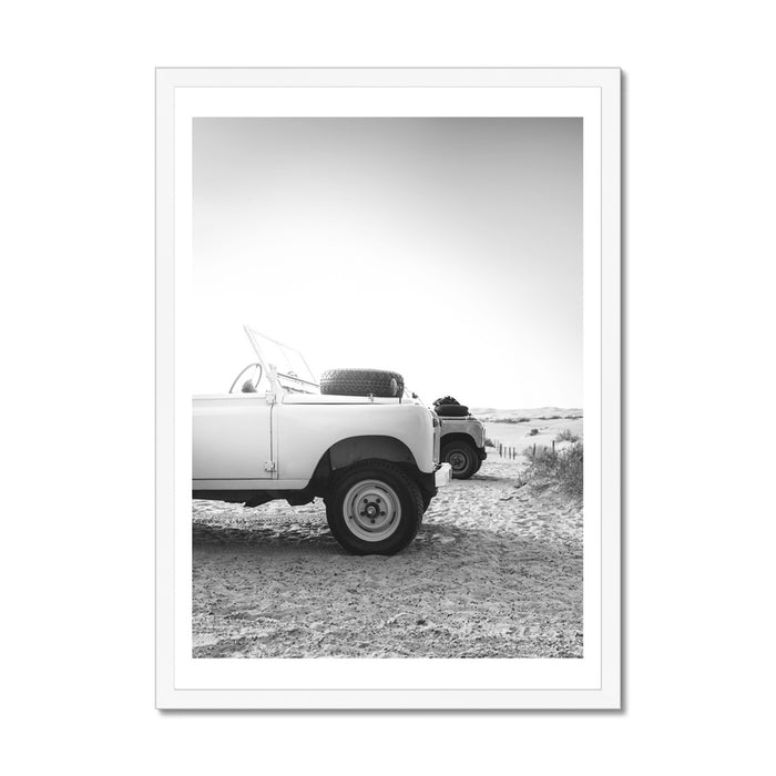 Set of Black and White Beach Photographs - Unframed