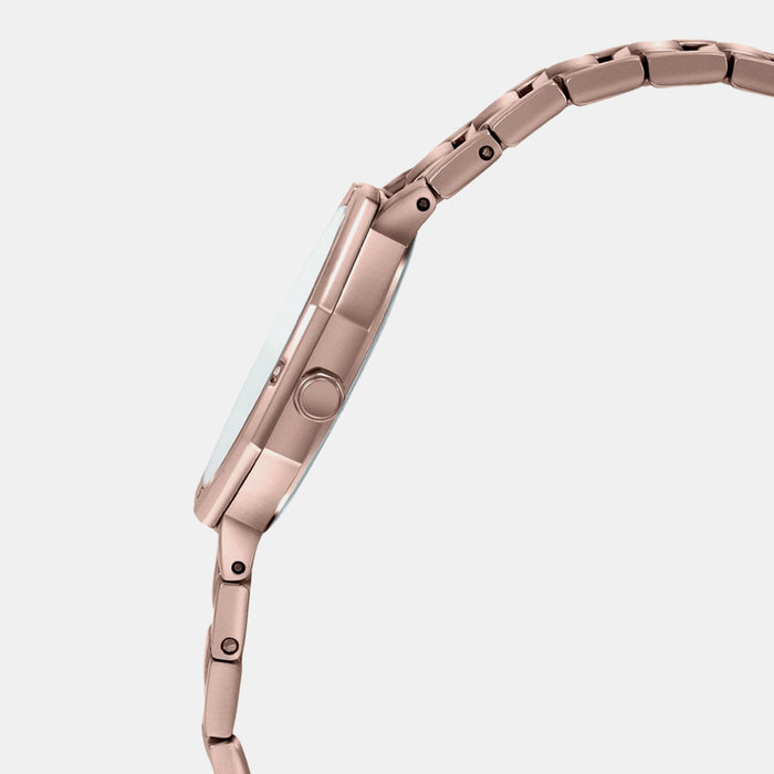 Sheen Women Quartz Pink Dial Analog Stainless Steel Watch SH258