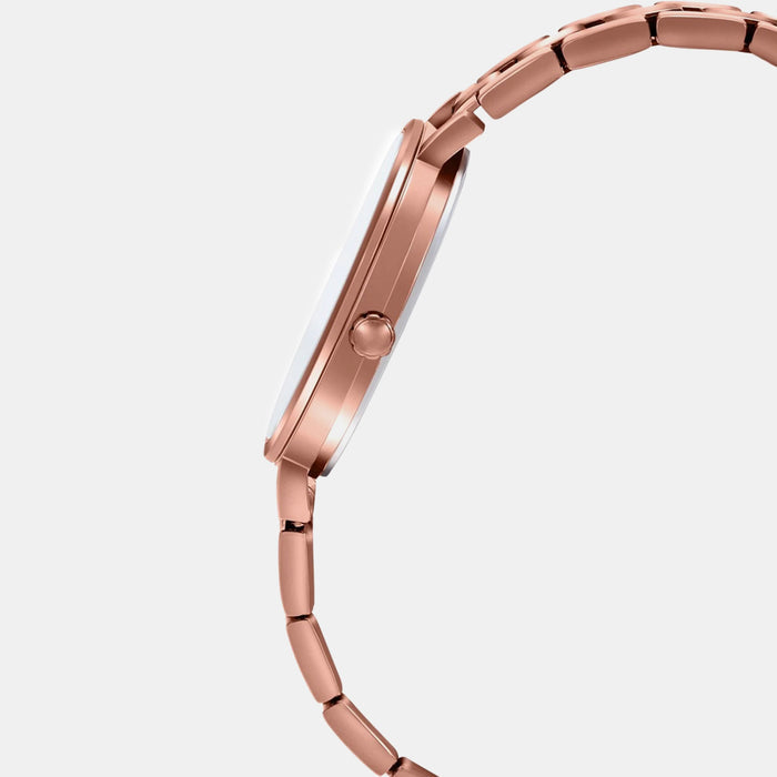 Sheen Women Quartz Pink Dial Analog Stainless Steel Watch SH269