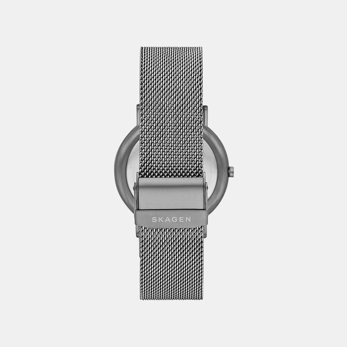 Signatur Men Quartz Grey Dial Analog Stainless Steel Watch SKW6577
