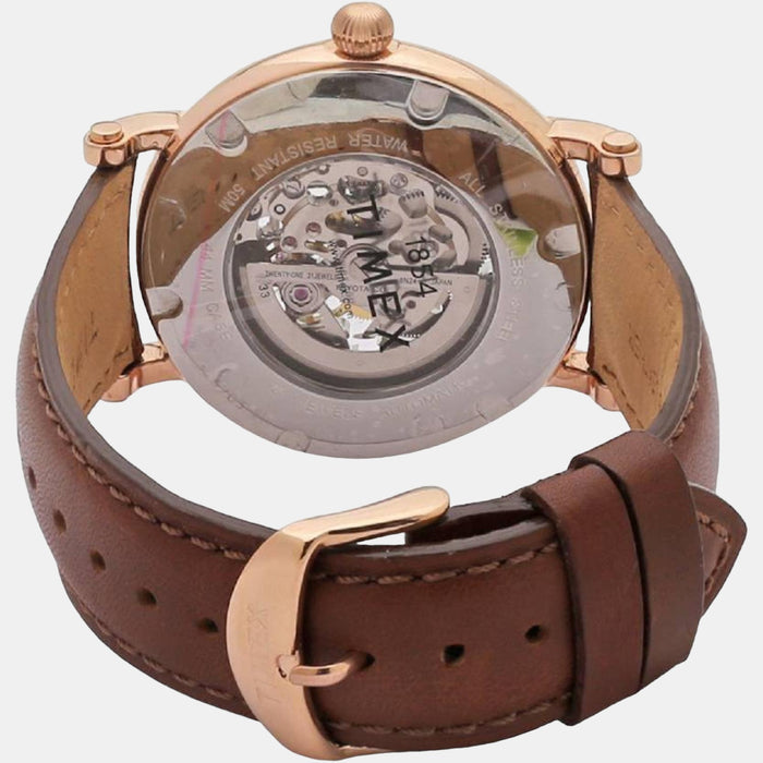Timex Men Round White watch