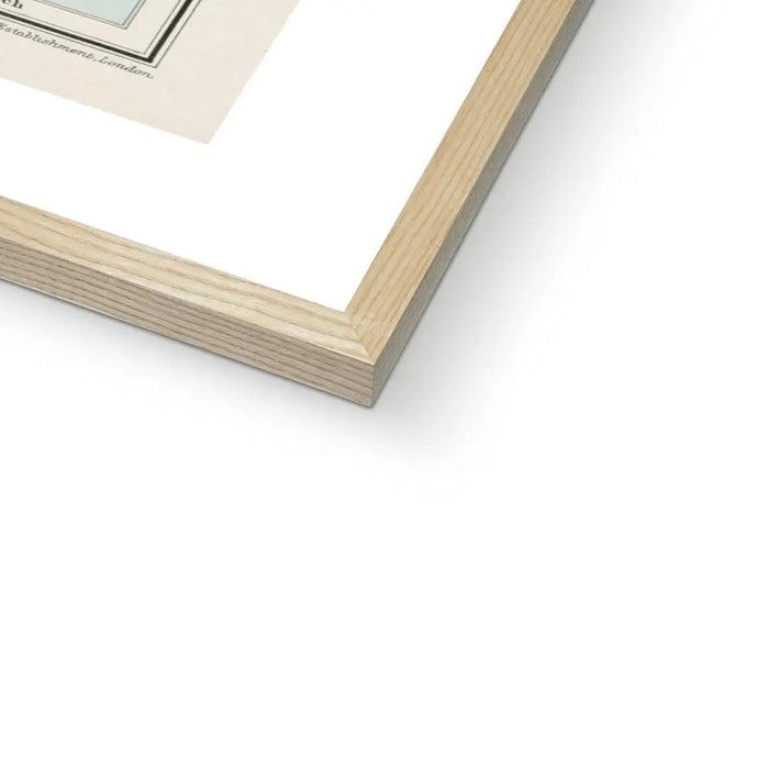 detail of oak frame - Beach House Art