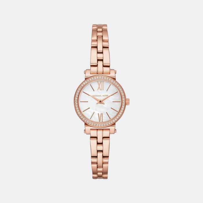 Michael Kors Round Mother Of Pearl Analog watch