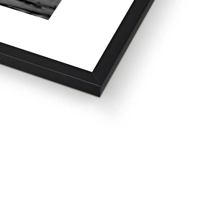 black frame - beach house art
