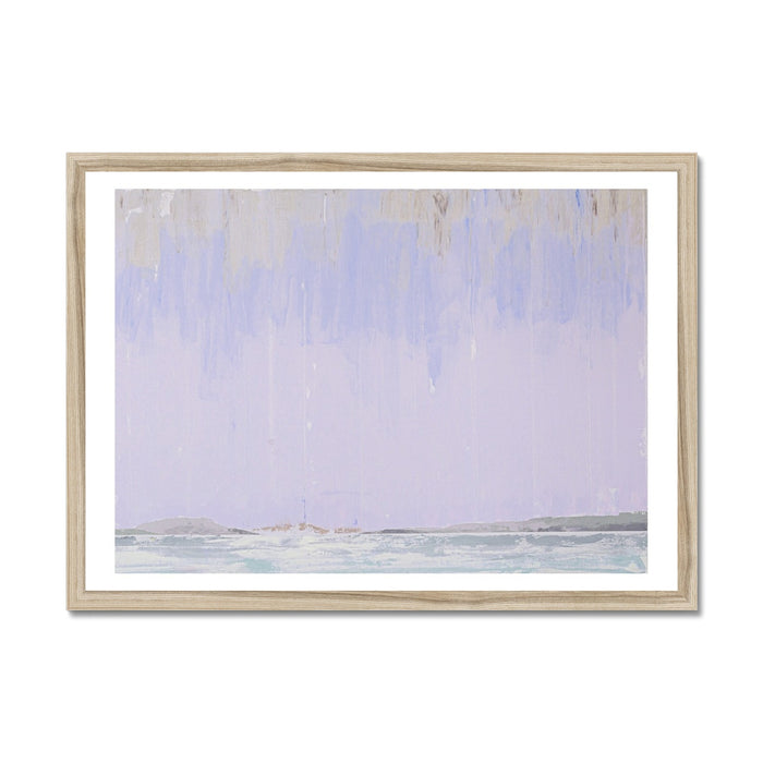 Summer Showers Print | Seascape Painting - Unframed