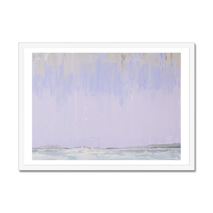 Summer Showers Print | Seascape Painting - Unframed