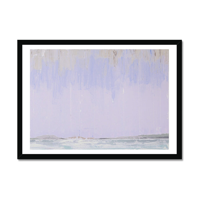 Summer Showers Print | Seascape Painting - Unframed
