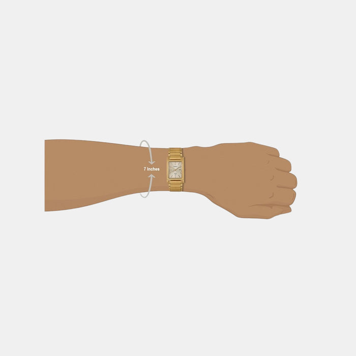 Timex Stainless Steel Gold watch