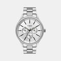 Trendline Men Quartz Silver Dial Multi-Function Stainless Steel Watch TWEG18409