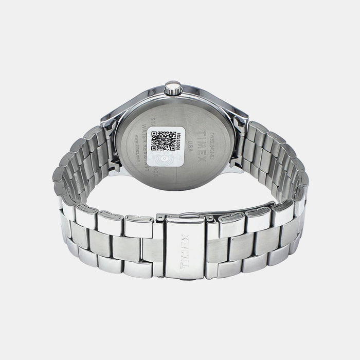 Trendline Men Quartz Silver Dial Multi-Function Stainless Steel Watch TWEG18409