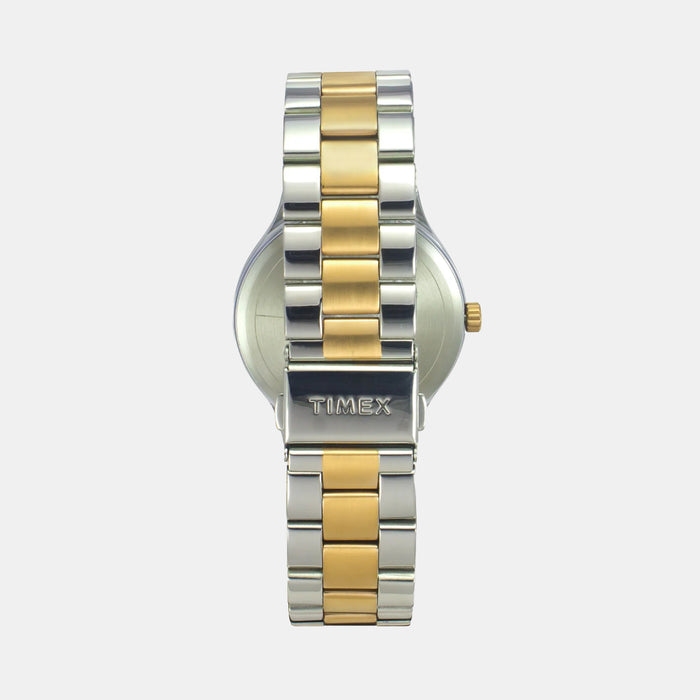 Trendline Men Quartz White Dial Multi-Function Stainless Steel Watch TWEG18424