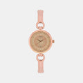 Timex Round Gold Analog watch