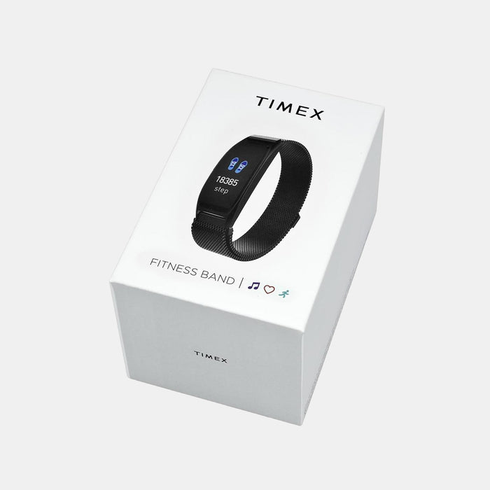 Timex Unisex Rectangular Black watch