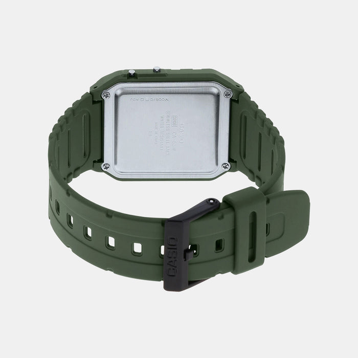 Vintage Unisex Quartz Black Dial Digital Resin Watch D210