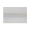 White Sea Painting | Minimal Abstract Coastal Painting Wall Art - Unframed Art Print