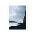 Winter Coast 2 (Black & White Photography) - Unframed - Beach House Art