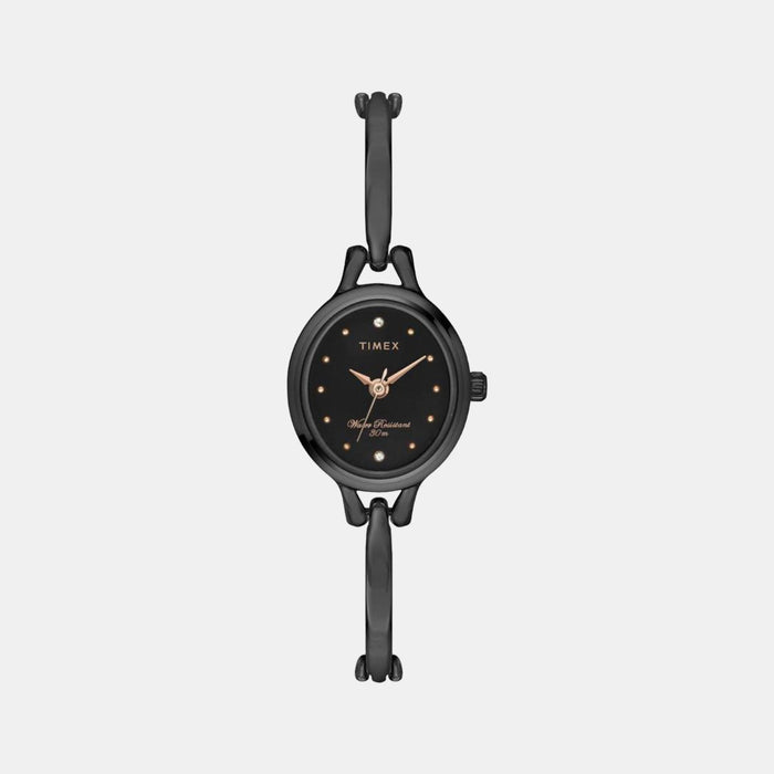 Timex Round Black Analog watch