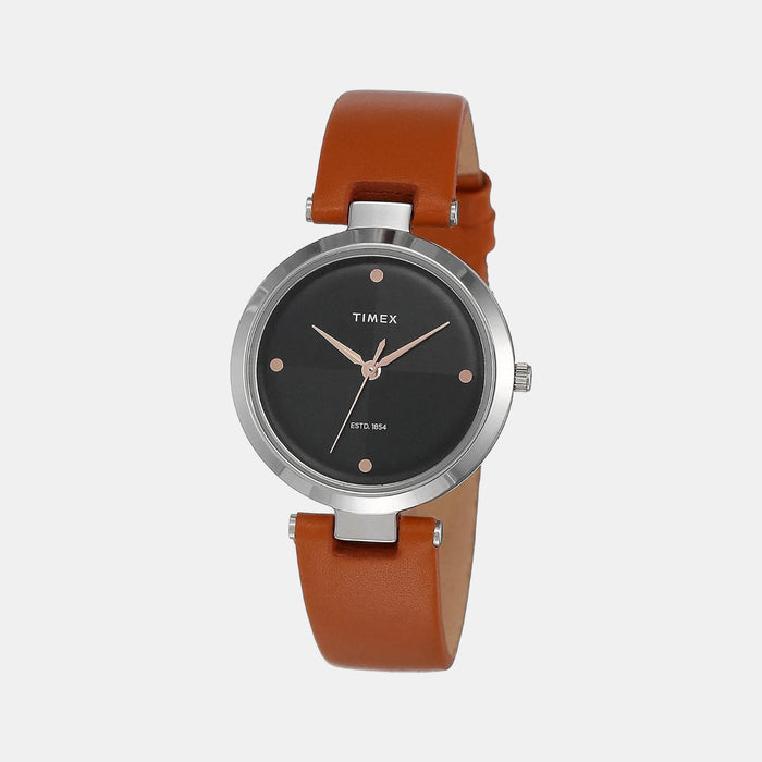 Timex Round Black Analog watch