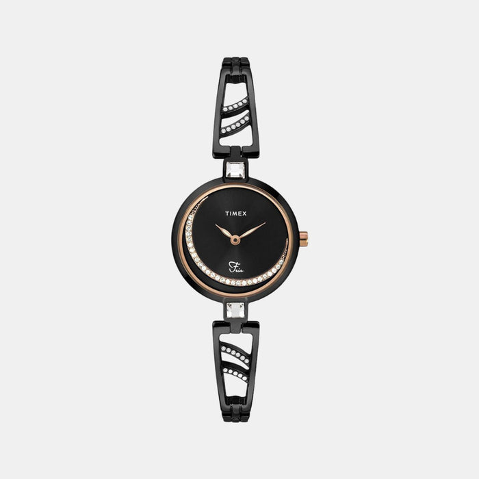 Timex Round Black Analog watch