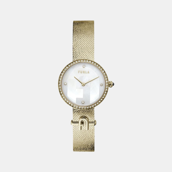 Furla Round Black Analog watch