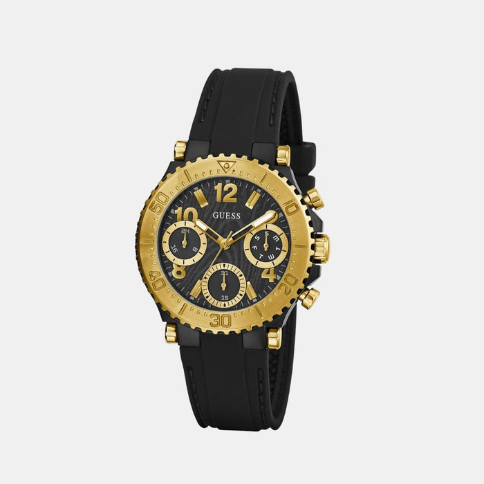 Guess Stainless Steel Round watch