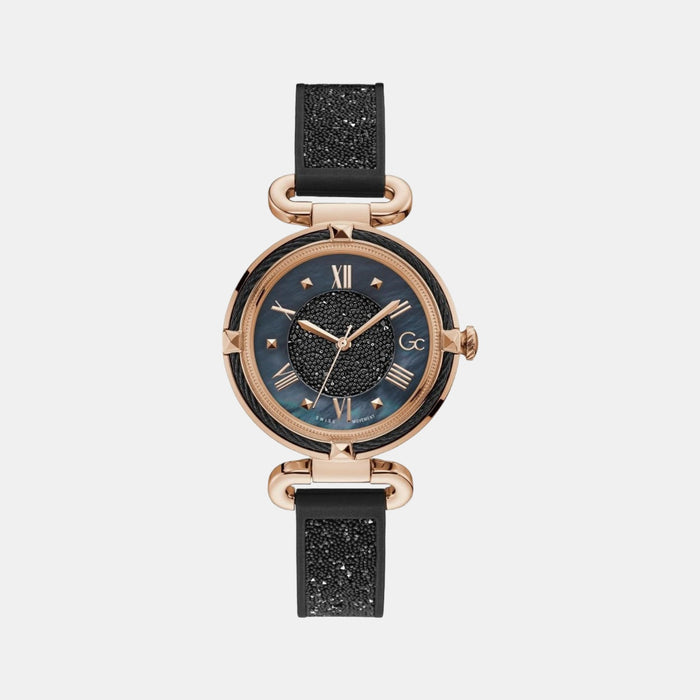 GC Round Blue Analog watch