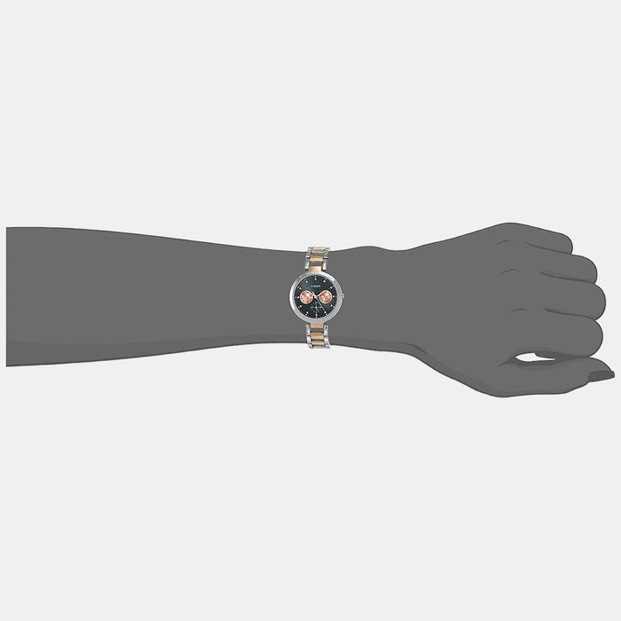 Timex Women Round Blue watch