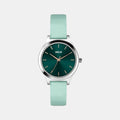 Helix Round Green Analog watch
