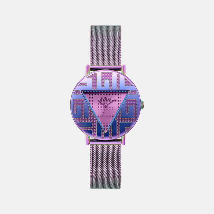 Guess Round Two Tone Analog watch