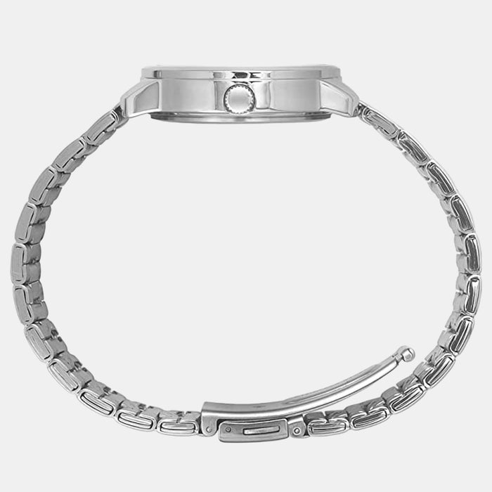 Helix Stainless Steel Round watch