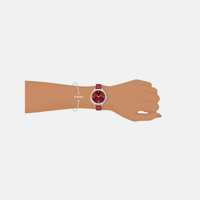 Helix Round Quartz Analog Women watch