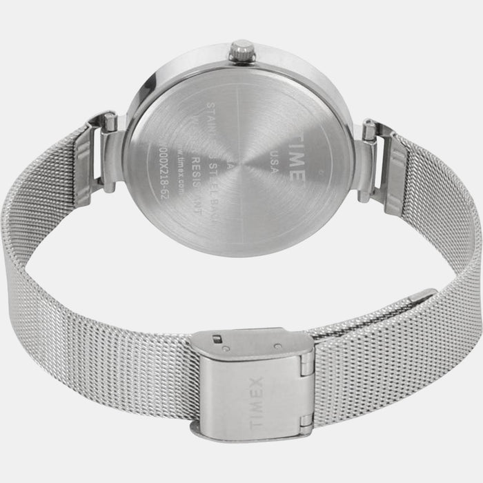 Timex Women Round Red watch