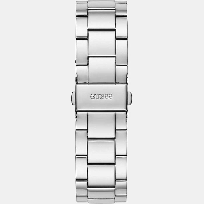 Guess Women Round Silver watch