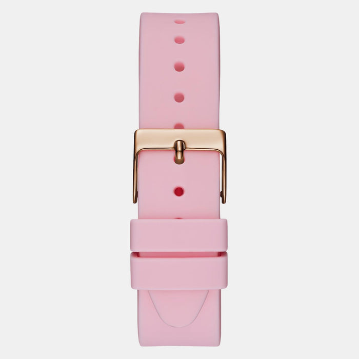 Guess Women Round White watch