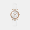 Guess Round White Chronograph watch