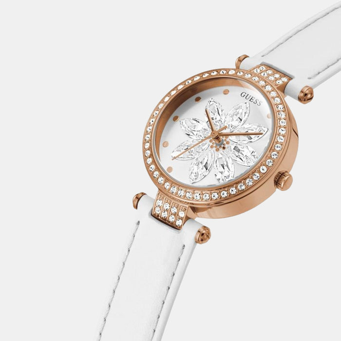 Guess Stainless Steel Round watch