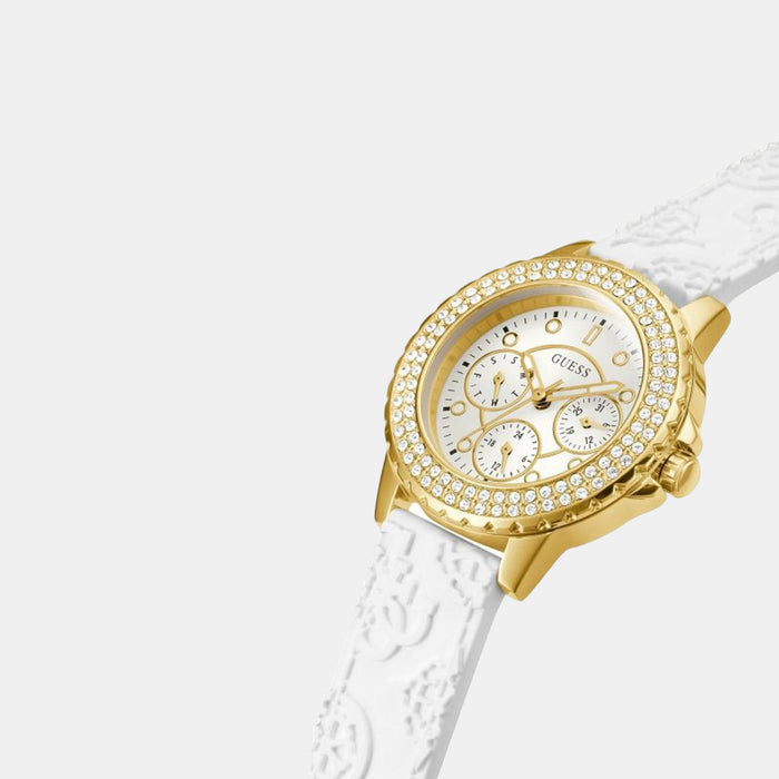 Guess Silicone White watch