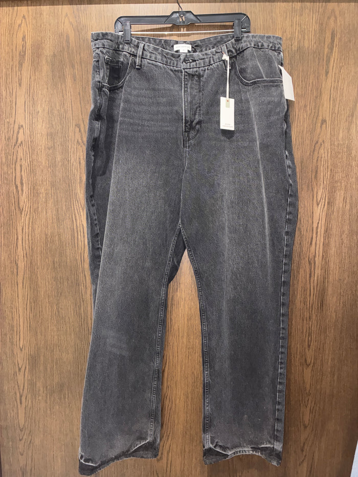 Women’s Good American Wide Leg Jeans NWT Size 20
