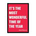 Wonderful Life Film Quote Print | Christmas Art Print  - Framed
