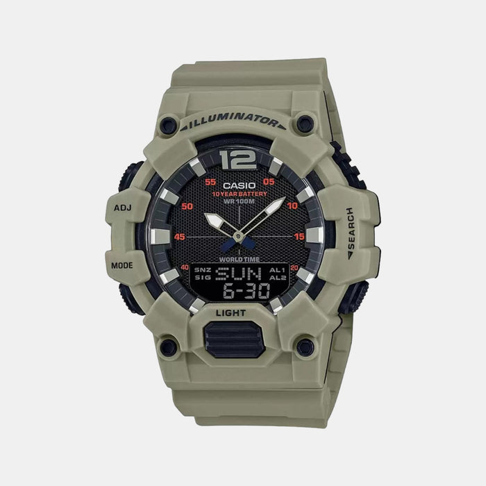 Casio Round Black Digital watch