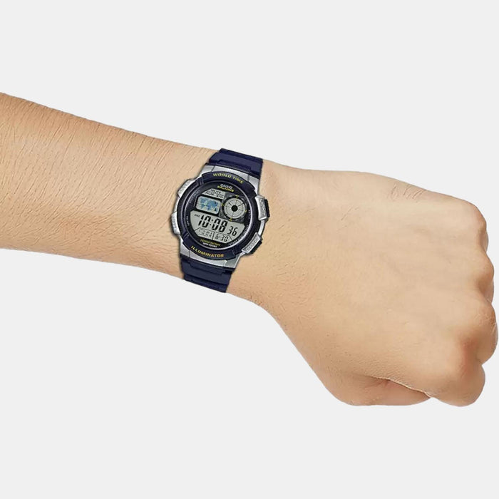 Casio Round Quartz Digital Men watch