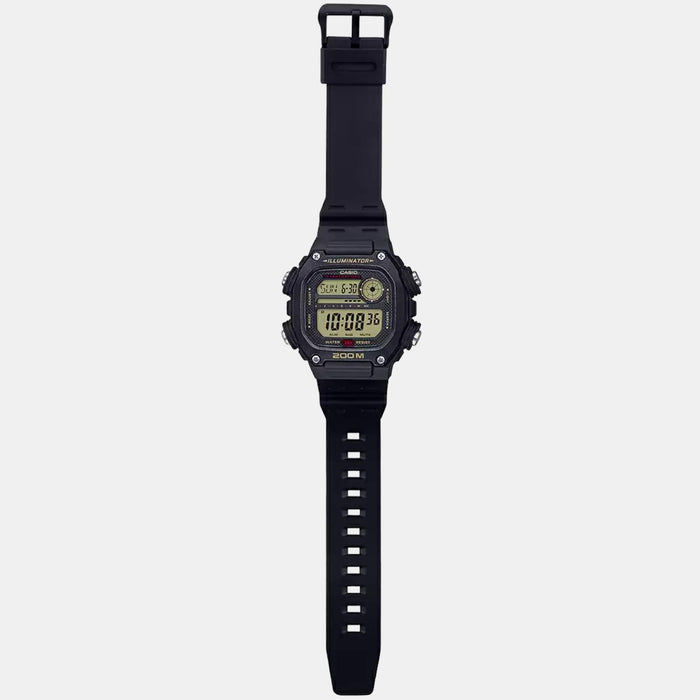 Casio Round Quartz Digital Men watch